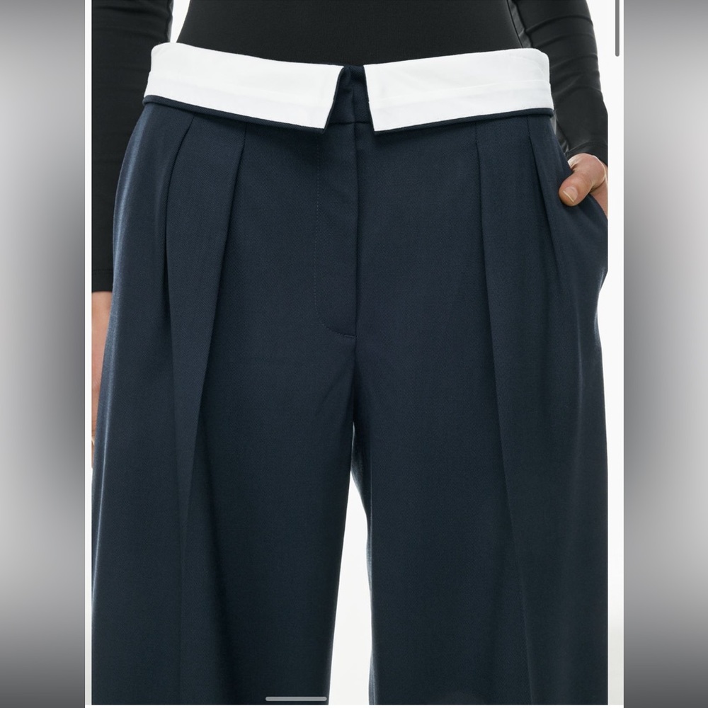 Aritzia Babaton Bureau Pant “Dark Night Navy”